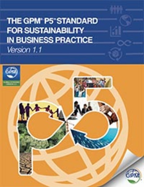 Cover of the GPM P5 Standard for Sustainability in Business Practice