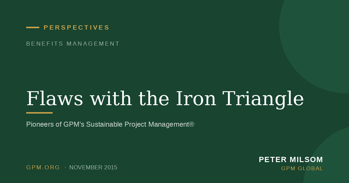 Flaws with the Iron Triangle